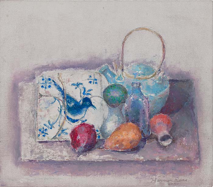 Still Life with Portuguese Tile