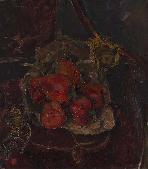 Red Peppers on Chair
